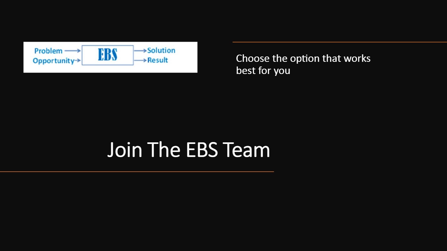 Join The EBS Team