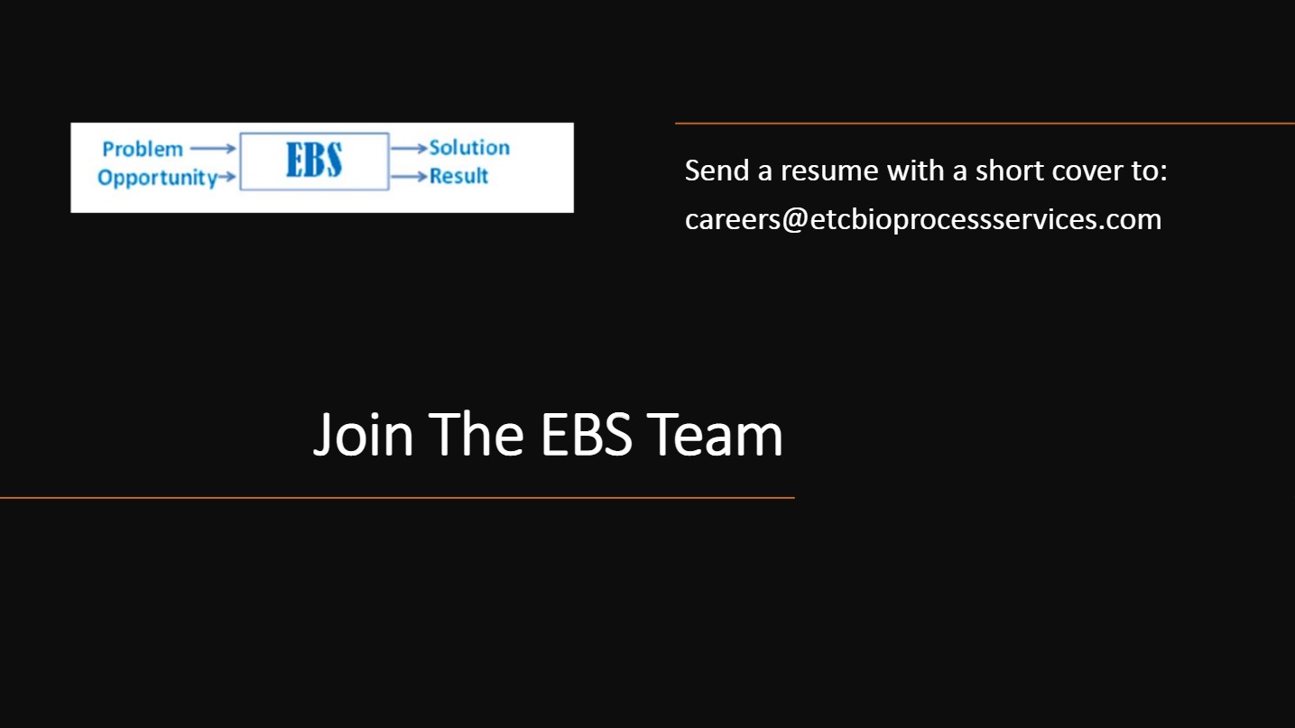 Join The EBS Team