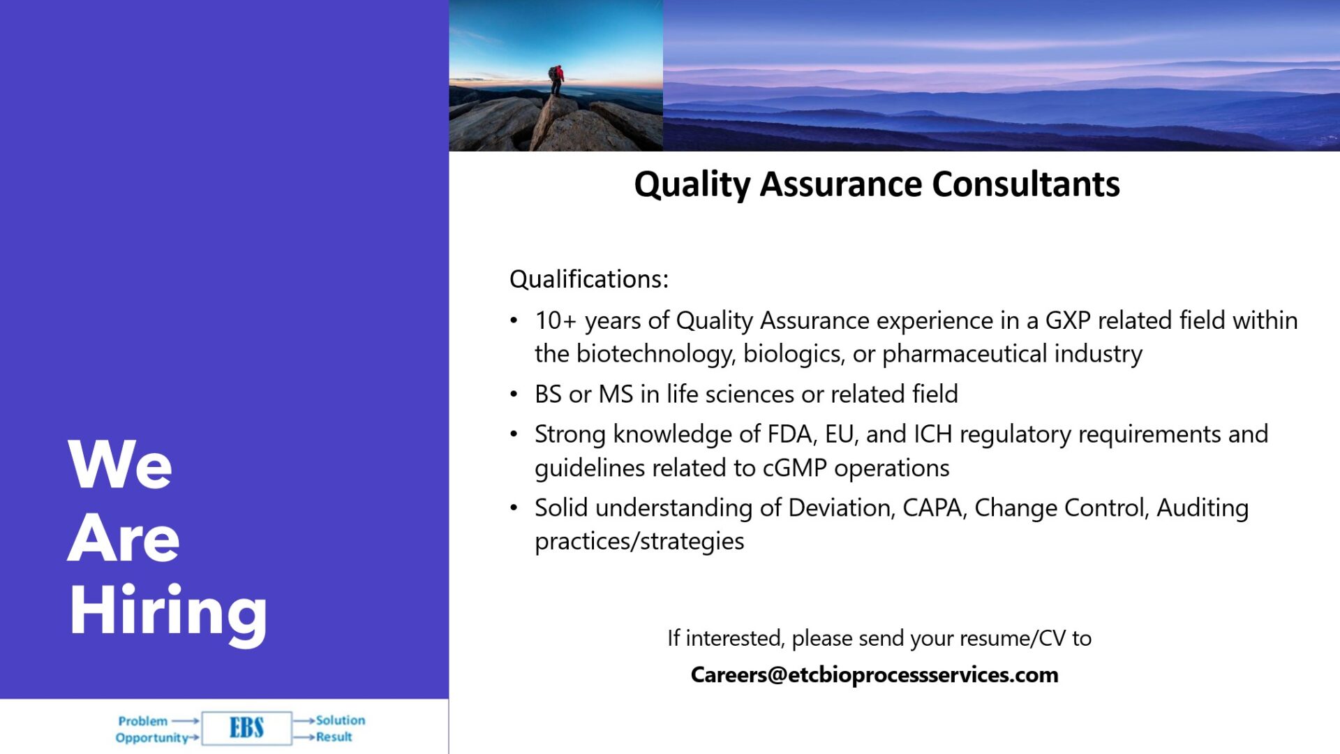 Quality Assurance Consultants